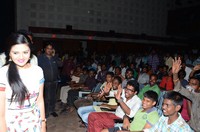 Sri Mukhi at Sri Mayuri 70MM Theater